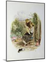 Morning News-Myles Birket Foster-Mounted Giclee Print