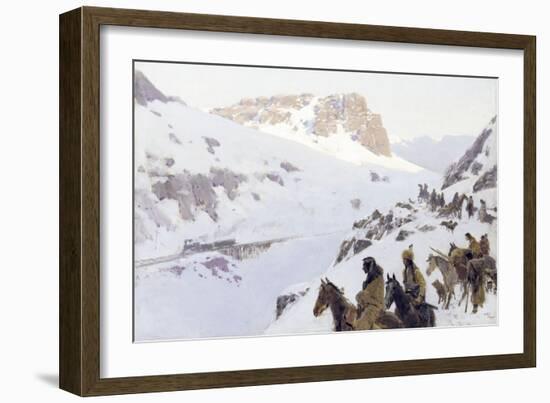 Morning of a New Day, 1906-Henry Francois Farny-Framed Giclee Print