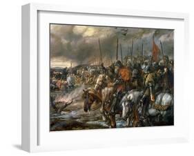 Morning of the Battle of Agincourt, 25th October 1415, 1884-Sir John Gilbert-Framed Giclee Print