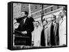 Morning of the Day of JFK's Assassination-null-Framed Stretched Canvas