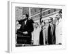 Morning of the Day of JFK's Assassination-null-Framed Photo