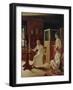 Morning of the Lady of the Manor, 1823-Alexei Gavrilovich Venetsianov-Framed Giclee Print