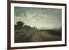 Morning on Arno, 1870-1872-Telemaco Signorini-Framed Giclee Print