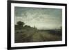 Morning on Arno, 1870-1872-Telemaco Signorini-Framed Giclee Print