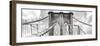 Morning on Brooklyn Bridge, NYC-null-Framed Giclee Print