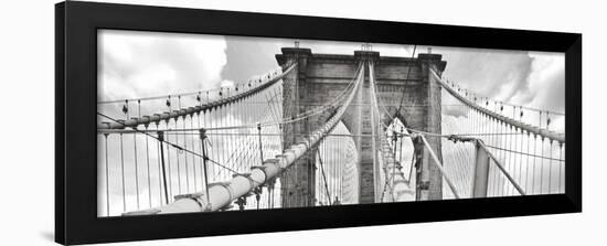 Morning on Brooklyn Bridge, NYC-null-Framed Giclee Print