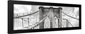 Morning on Brooklyn Bridge, NYC-null-Framed Giclee Print