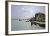 Morning on Giudecca, 1892-Guglielmo Ciardi-Framed Giclee Print