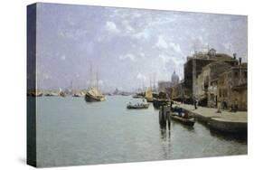 Morning on Giudecca, 1892-Guglielmo Ciardi-Stretched Canvas