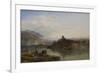 Morning on Lake Garda, Italy, 1861-James Vivien de Fleury-Framed Giclee Print