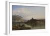 Morning on Lake Garda, Italy, 1861-James Vivien de Fleury-Framed Giclee Print
