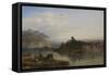 Morning on Lake Garda, Italy, 1861-James Vivien de Fleury-Framed Stretched Canvas
