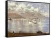 Morning on Lake Maggiore, 1896, by Enrico Reycend-null-Framed Stretched Canvas