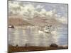 Morning on Lake Maggiore, 1896, by Enrico Reycend-null-Mounted Giclee Print