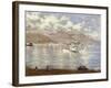 Morning on Lake Maggiore, 1896, by Enrico Reycend-null-Framed Giclee Print