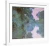 Morning On Seine-Claude Monet-Framed Art Print