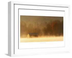 Morning on Spring Creek-Danny Head-Framed Art Print