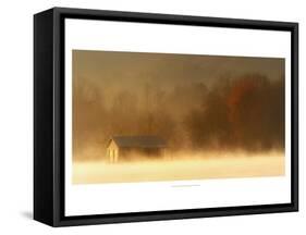 Morning on Spring Creek-Danny Head-Framed Stretched Canvas