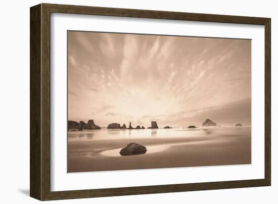 Morning on the Beach-Igor Svibilsky-Framed Photographic Print