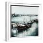 Morning on the Dock-Sydney Edmunds-Framed Giclee Print