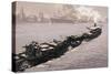Morning on the Huangpu River-Shao Keping-Stretched Canvas