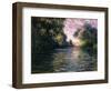 Morning on the Seine, 1897-Claude Monet-Framed Giclee Print