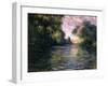 Morning on the Seine, 1897-Claude Monet-Framed Giclee Print