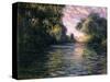 Morning on the Seine, 1897-Claude Monet-Stretched Canvas