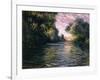 Morning on the Seine, 1897-Claude Monet-Framed Giclee Print