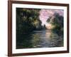 Morning on the Seine, 1897-Claude Monet-Framed Giclee Print