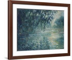 Morning on the Seine, 1898-Claude Monet-Framed Premium Giclee Print