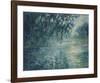 Morning on the Seine, 1898-Claude Monet-Framed Premium Giclee Print