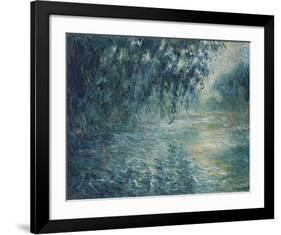 Morning on the Seine, 1898-Claude Monet-Framed Premium Giclee Print