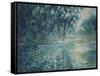 Morning on the Seine, 1898-Claude Monet-Framed Stretched Canvas