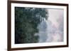 Morning on the Seine, Effect of Mist; Matinee Sur La Seine, Effet De Brume, 1897-Claude Monet-Framed Giclee Print