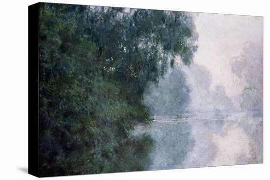 Morning on the Seine, Effect of Mist; Matinee Sur La Seine, Effet De Brume, 1897-Claude Monet-Stretched Canvas