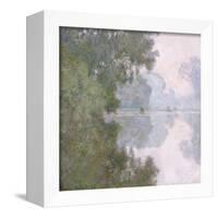 Morning on the Seine, Near Giverny, 1896-Claude Monet-Framed Giclee Print