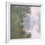 Morning on the Seine, Near Giverny, 1896-Claude Monet-Framed Giclee Print