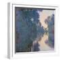 Morning on the Seine near Giverny, 1897-Claude Monet-Framed Giclee Print