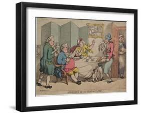 Morning or the Man of Taste, 1781-Henry William Bunbury-Framed Giclee Print