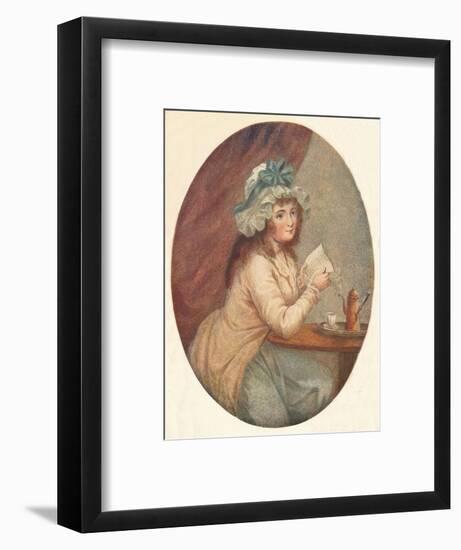 'Morning, or Thoughts on Amusement for the Evening', c1801-William Ward-Framed Giclee Print