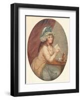 'Morning, or Thoughts on Amusement for the Evening', c1801-William Ward-Framed Giclee Print