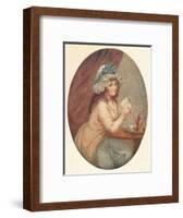 'Morning, or Thoughts on Amusement for the Evening', c1801-William Ward-Framed Giclee Print