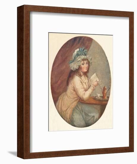 'Morning, or Thoughts on Amusement for the Evening', c1801-William Ward-Framed Giclee Print