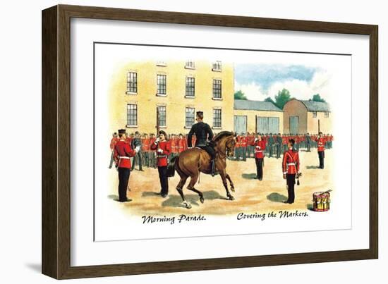 Morning Parade: Covering the Markers-Richard Simkin-Framed Art Print