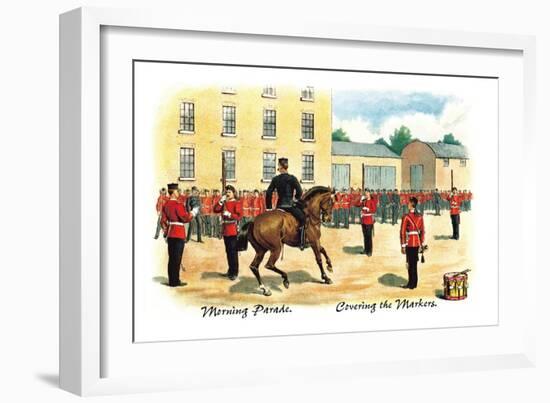 Morning Parade: Covering the Markers-Richard Simkin-Framed Art Print