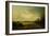 Morning, Pen Pole Point, Bristol Channel (Oil on Canvas)-Alfred Vickers-Framed Giclee Print