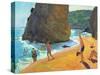 Morning, Platja Dos Rosais, Costa Brava, 1997-Andrew Macara-Stretched Canvas