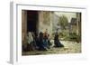 Morning Prayer, 1883-Luigi Rossi-Framed Giclee Print