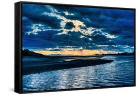 Morning Rays of Light-Chuck Burdick-Framed Stretched Canvas
